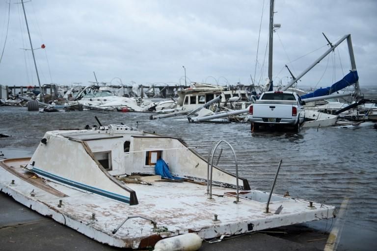 El huracán Michael toca tierra en Florida