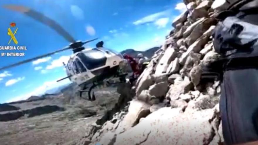 Rescat d'una excursionista d'Olesa de Montserrat que ha mort en caure de 70 metres a la cresta de Llosas, a l'Aneto