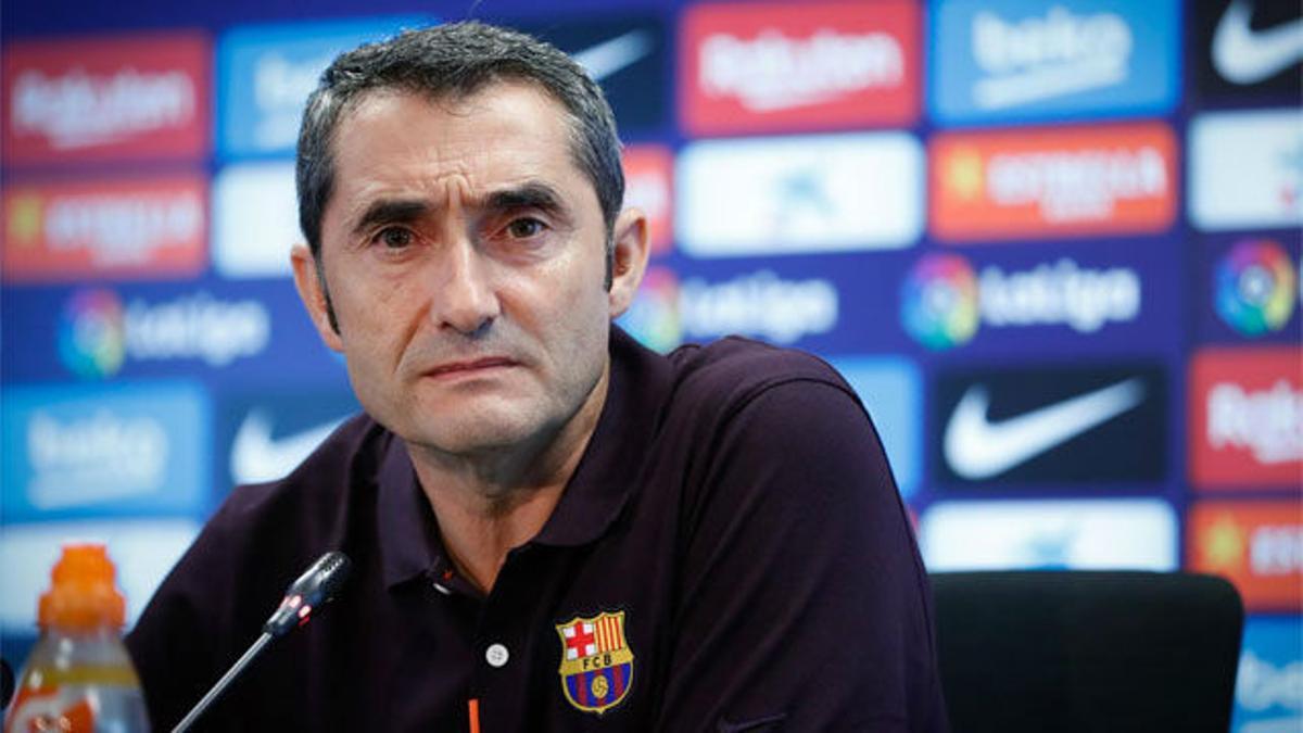 Valverde: "No sé cuándo volverá Messi"