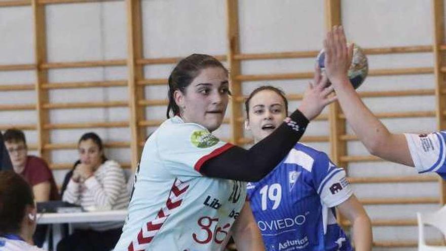 Aida Palicio, en la final de la Copa Principado.