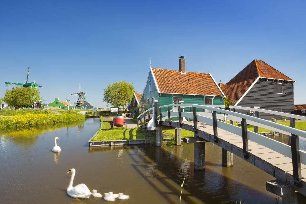 Tradicionales casas holandesas