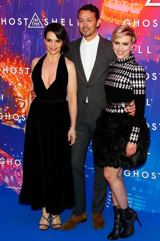 Estreno 'Ghost in the Shell': Scarlett Johansson, Juliette Binoche y Rupert Sanders