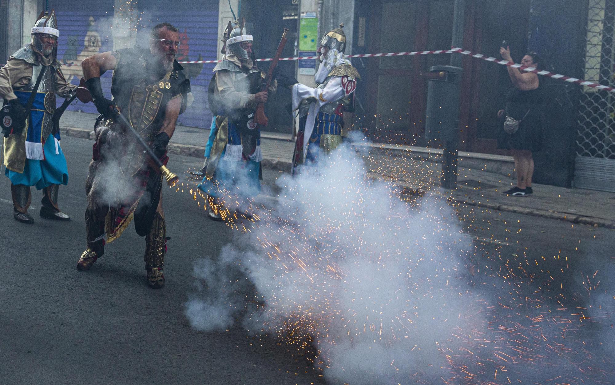 Pólvora para el fin de fiesta en San Blas