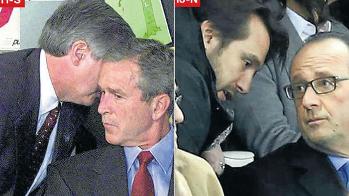 Combo Bush-Hollande