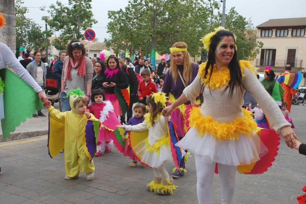 Carnaval de Lloseta con Escola de Música los Sandungueros Junior y el grupo infantil Mel i Sucre