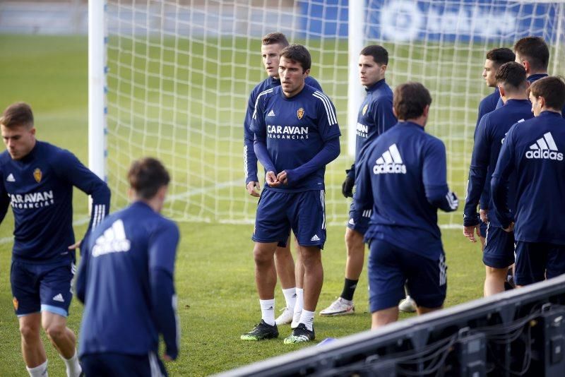 Entrenamiento del Real Zaragoza, 24 de noviembre