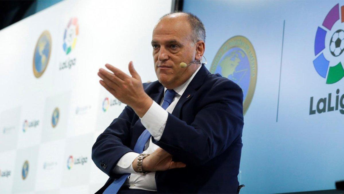 Javier Tebas, presidente de LaLiga