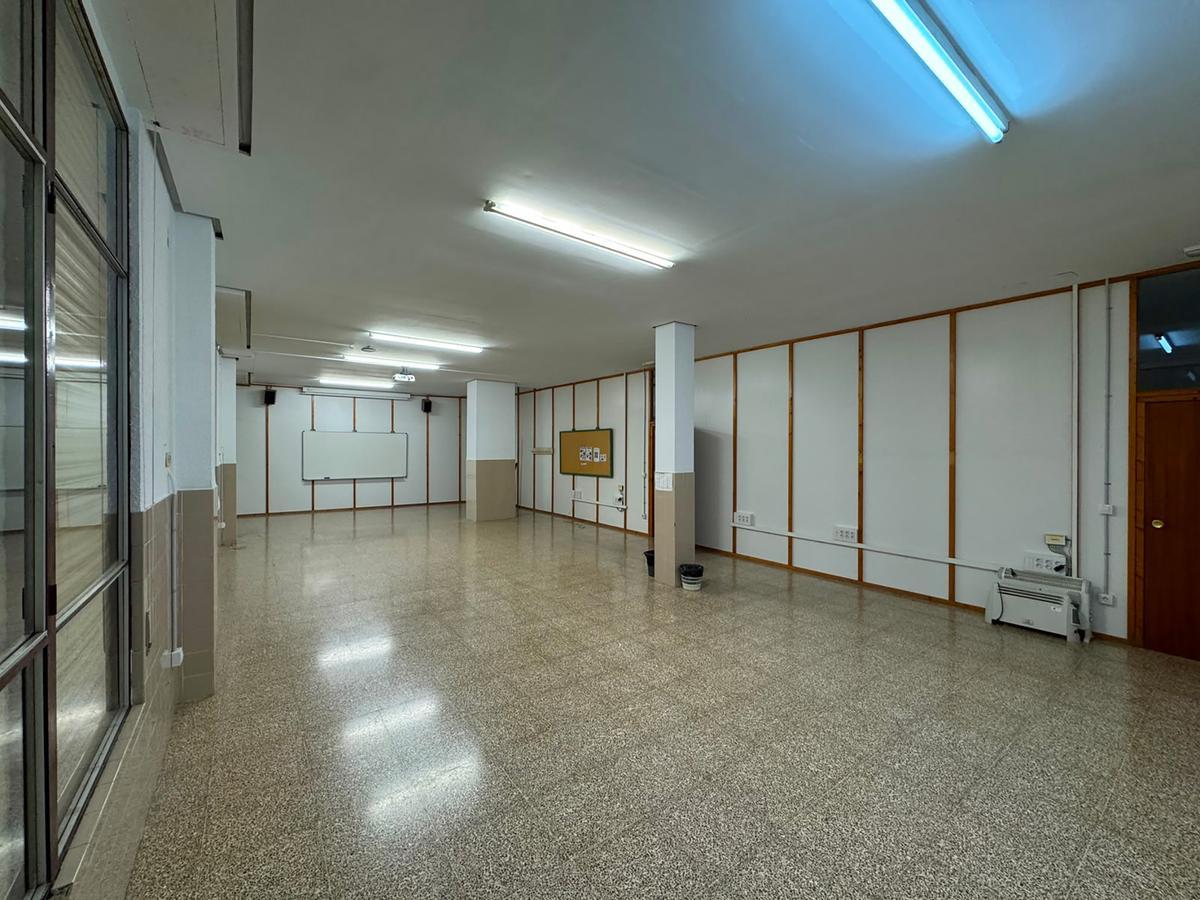 Otra de las aulas cedidas