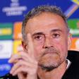 Luis Enrique, entrenador del PSG, en rueda de prensa