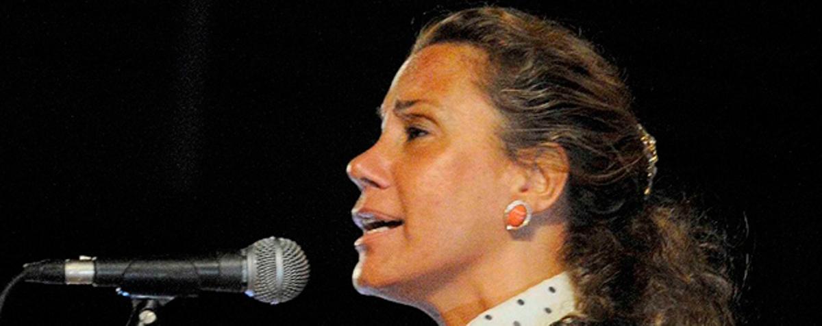 Salomé Pavón, cantaora y bailaora gitana.