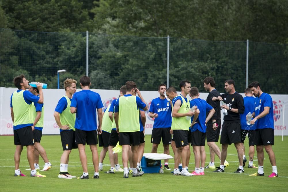 Entrenamiento del Real Oviedo