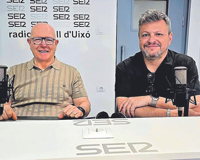 Miguel Ortega y Josep Antoni Nebot, responsables de la cooperativa energética.