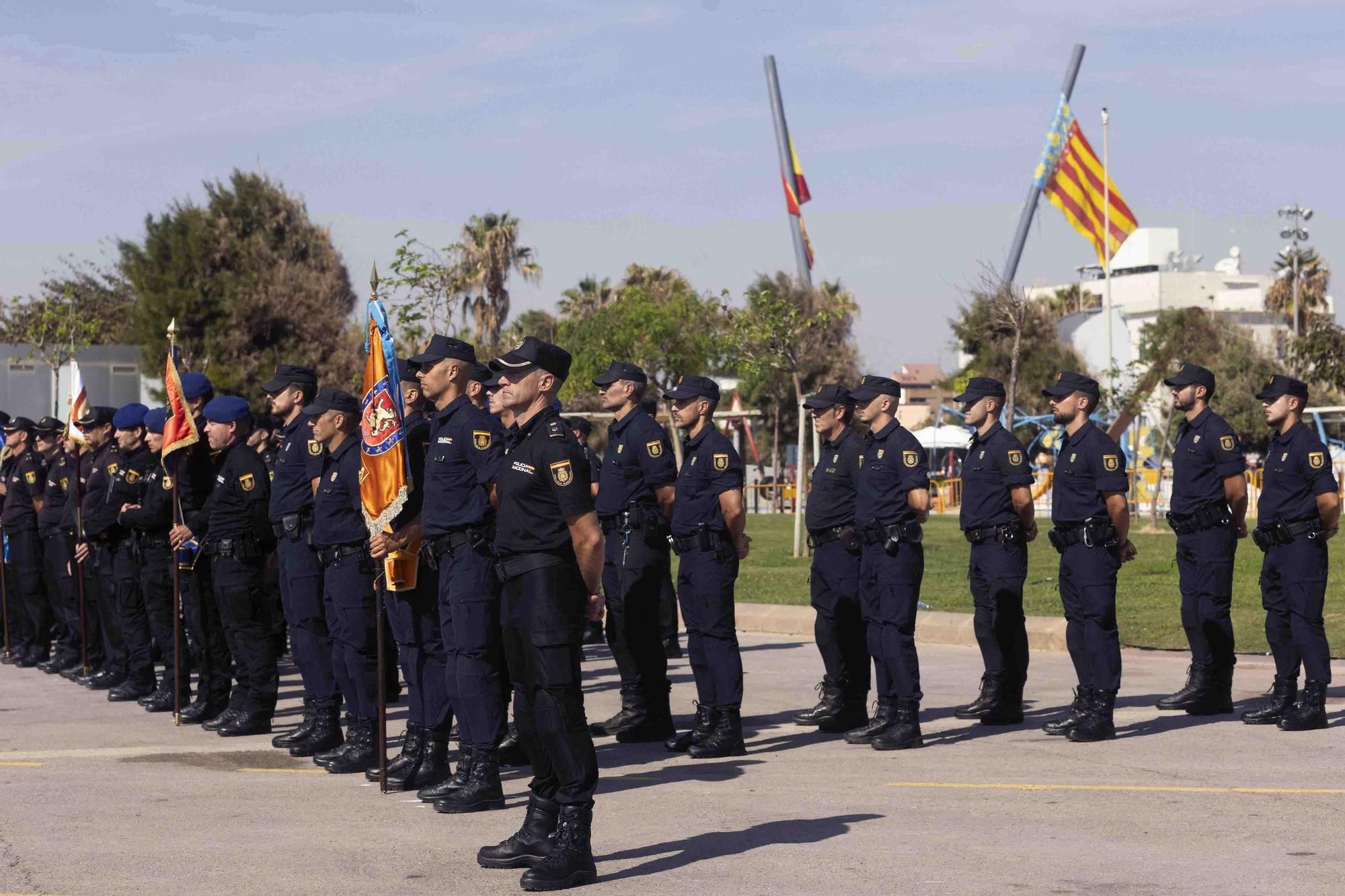 Actos de la festividad de la Policía Nacional