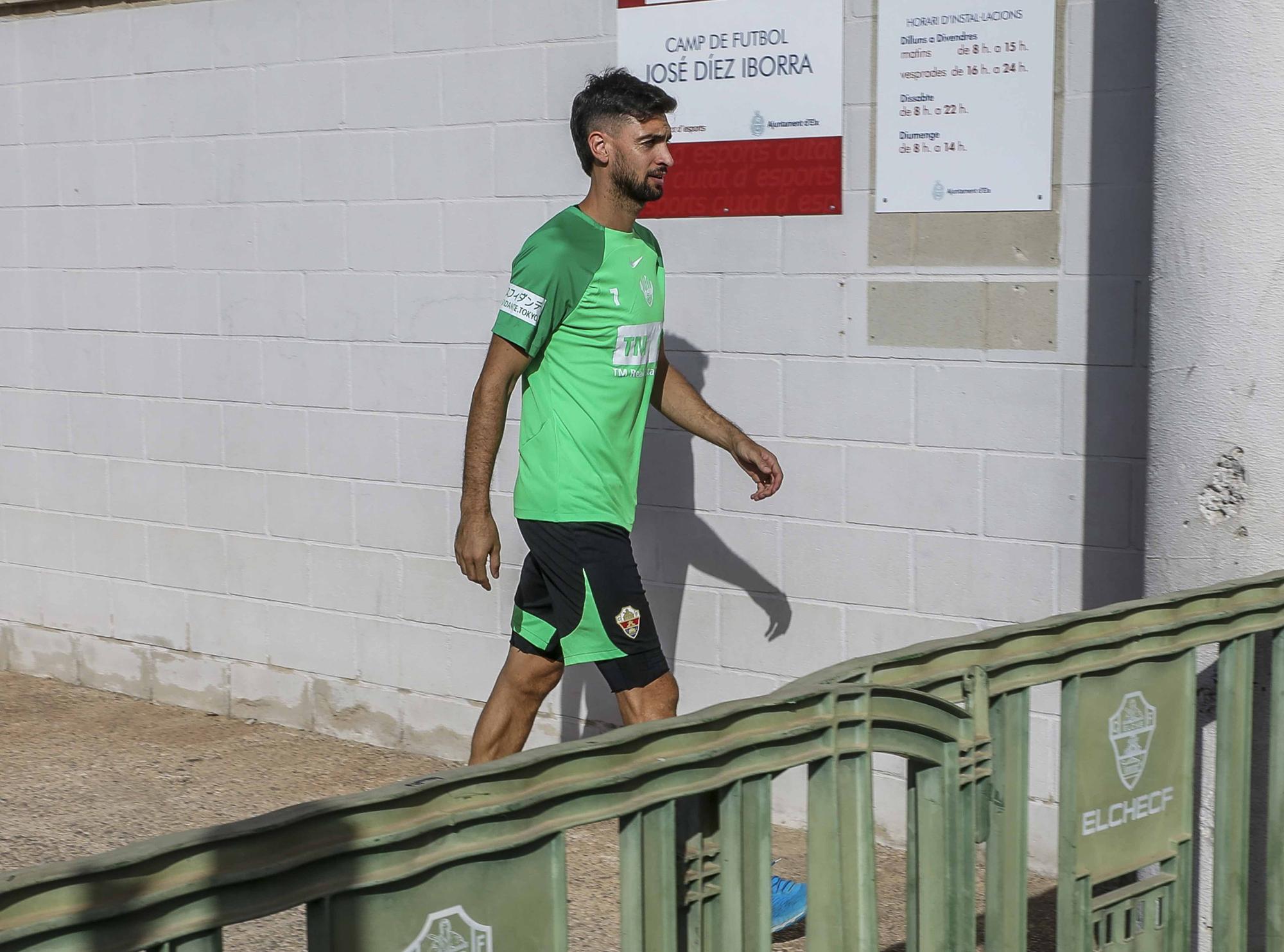 Gallego y Nino comienzan a preparar al Elche pensando en el Mallorca