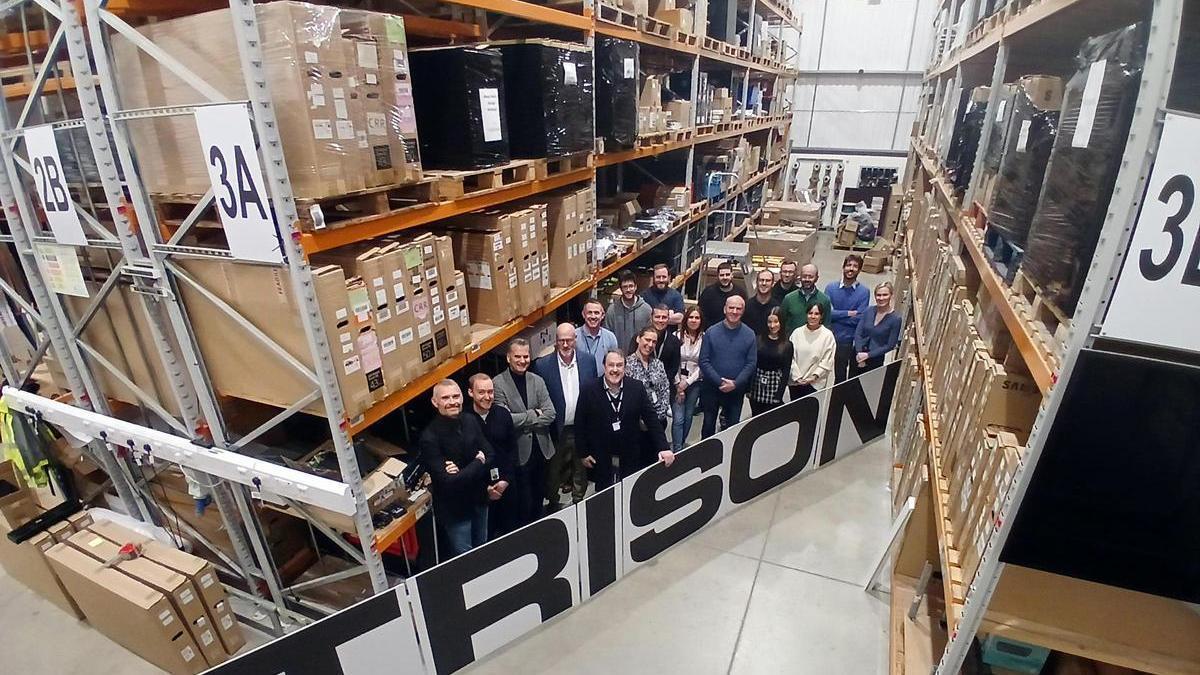 El equipo de Trison en Reino Unido.