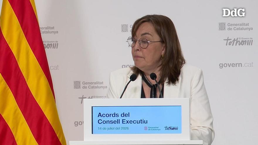 Vídeo | Paneque diu estar "centrada" en ser consellera i no candidata a Girona