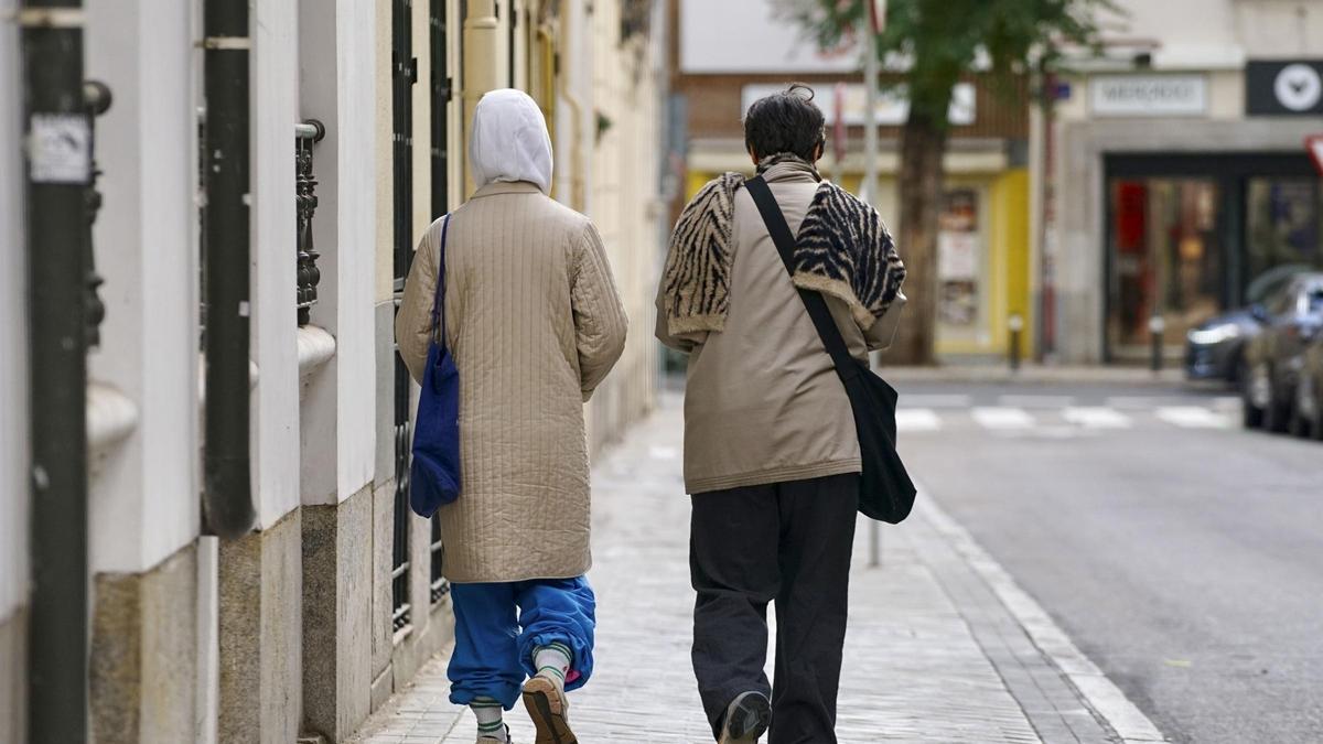 El frío se instala en Extremadura