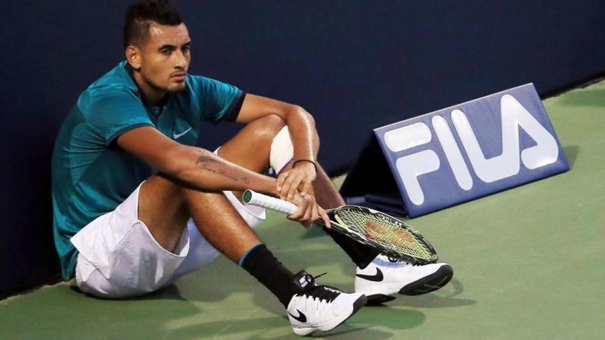 La ATP envía a Kyrgios al psicólogo