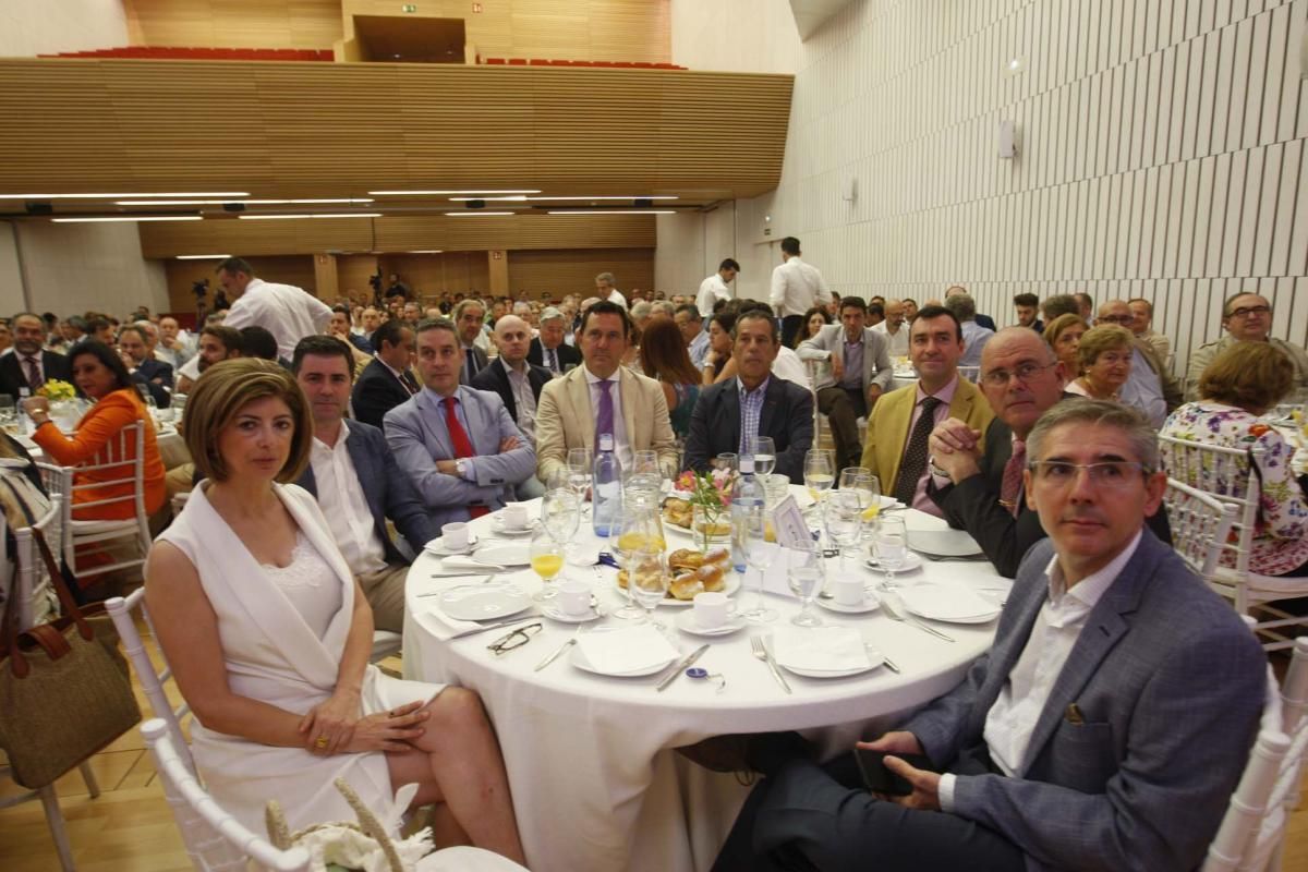 El alcalde, José María Bellido, en los desayunos de Diario CÓRDOBA