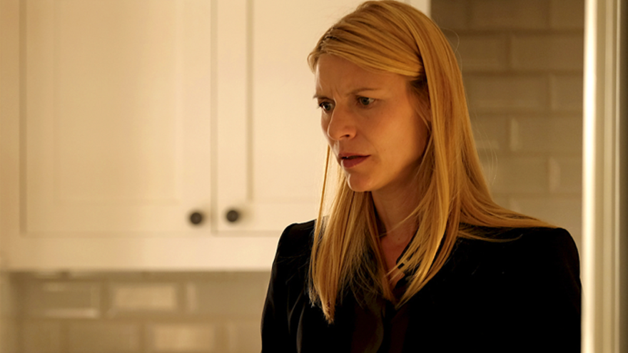 Claire Danes, Carrie Mathison en &#039;Homeland&#039;.