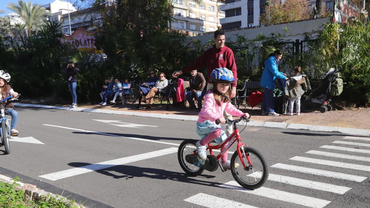 Imagen de archivo de una actividad celebrada en el Centro de Educación Vial.