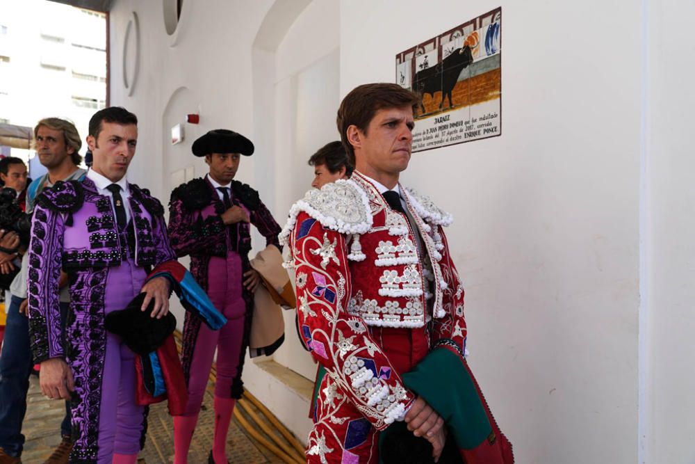 Las imágenes de la corrida picassiana de la Feria de Málaga 2019