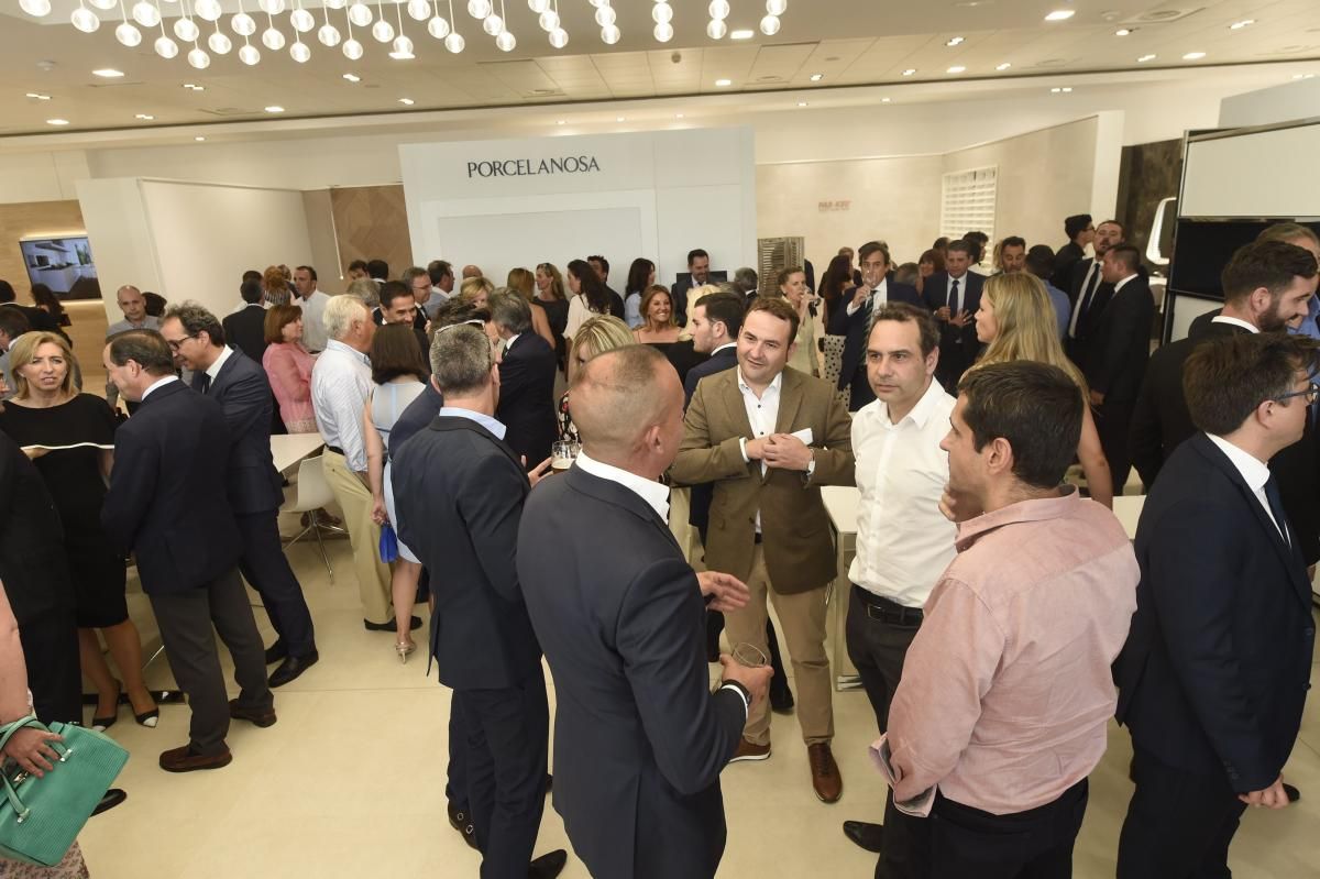 Fotos de la inauguración de la nueva tienda de Porcelanosa en Madrid