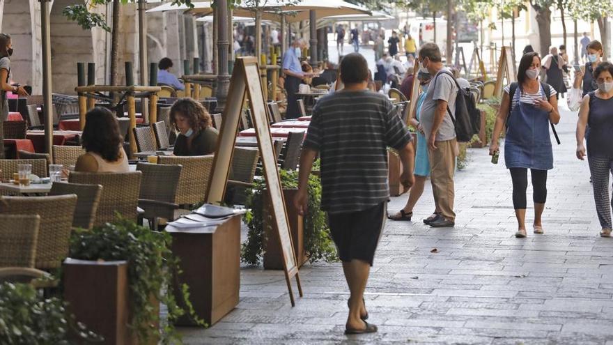 La Rambla de la Llibertat de Girona, aquest dimecres