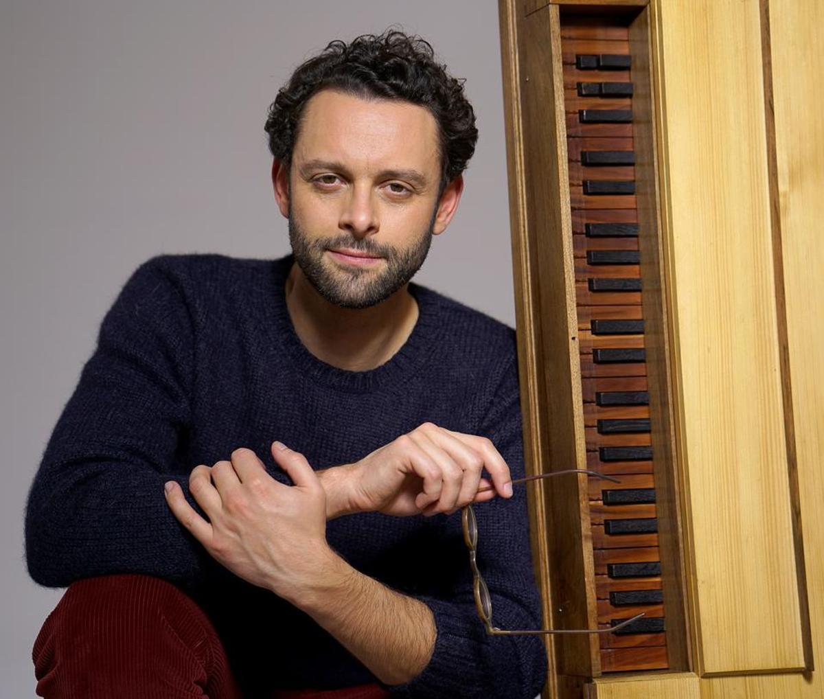 Benjamín Alard, organista francés que participará en Atrium Musicae.