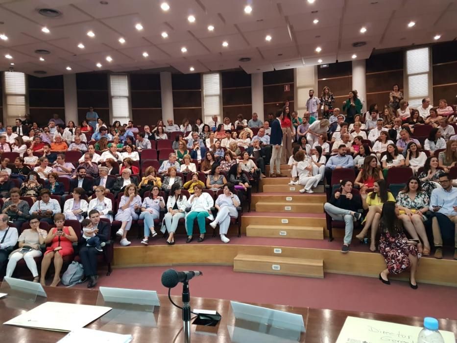 Acto de despedida de residentes en el Hospital General de Alicante