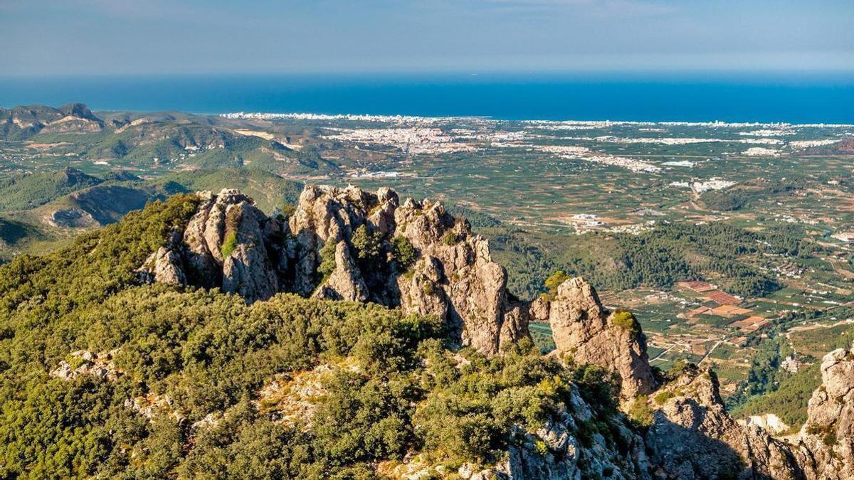 Vista del término de Villalonga.