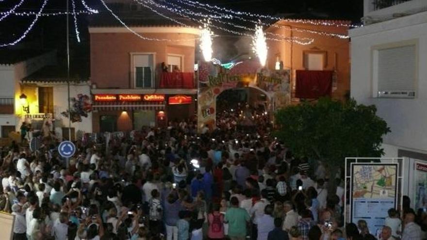 Una imagen de las fiestas de Pizarra de 2016.