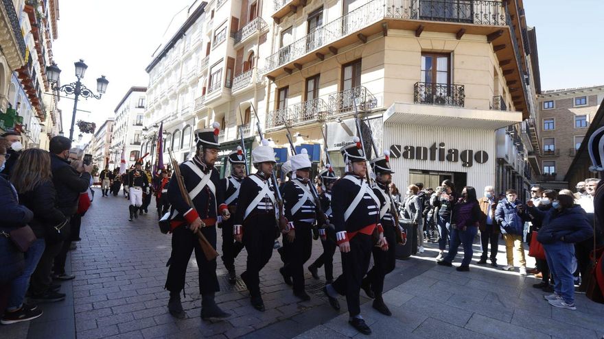 Zaragoza recrea Los Sitios