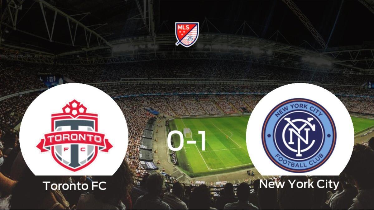 El New York City se lleva el triunfo tras ganar 0-1 al Toronto FC