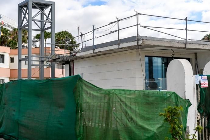 OBRAS ILEGALES CERCA DE LA CHARCA DE MASPALOMAS