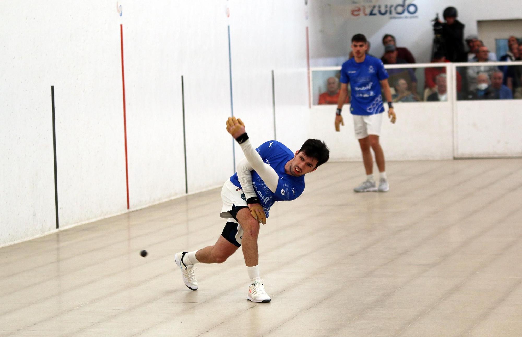 És l’hora de descobrir als campions del III Trofeu de Castelló de Rugat - Premi Bollo: Marrahí i Tonet IV contra Salelles II, Seve (foto) i Bossio (18.30 hores).