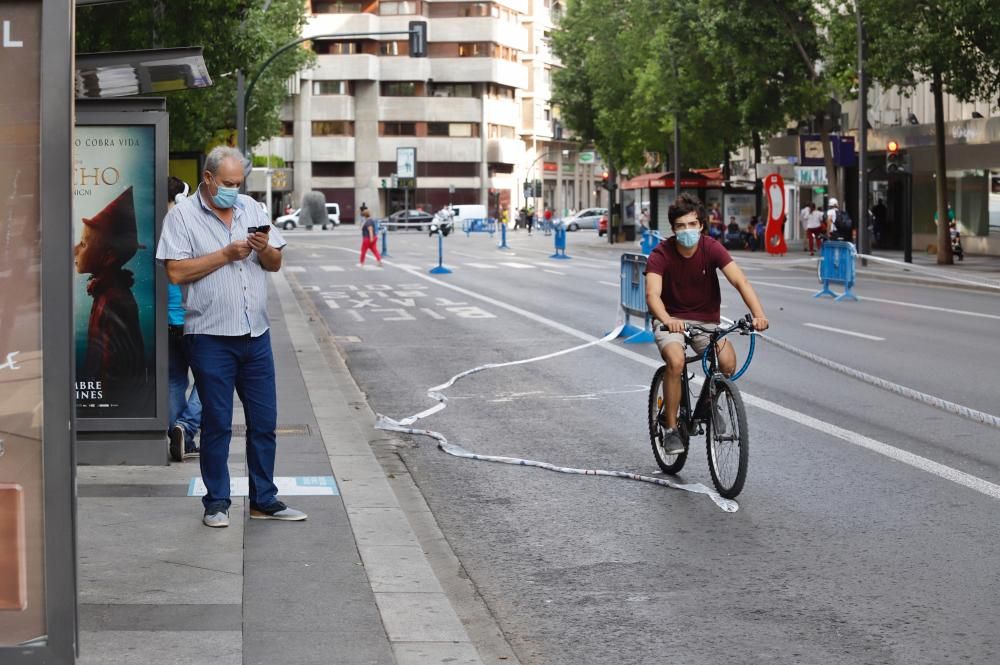 Día sin coches en Murcia