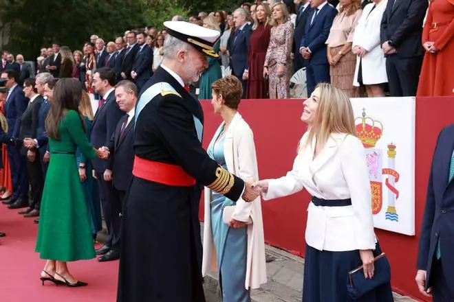 Fotogalería | Extremadura se exhibe en el desfile de la fiesta nacional