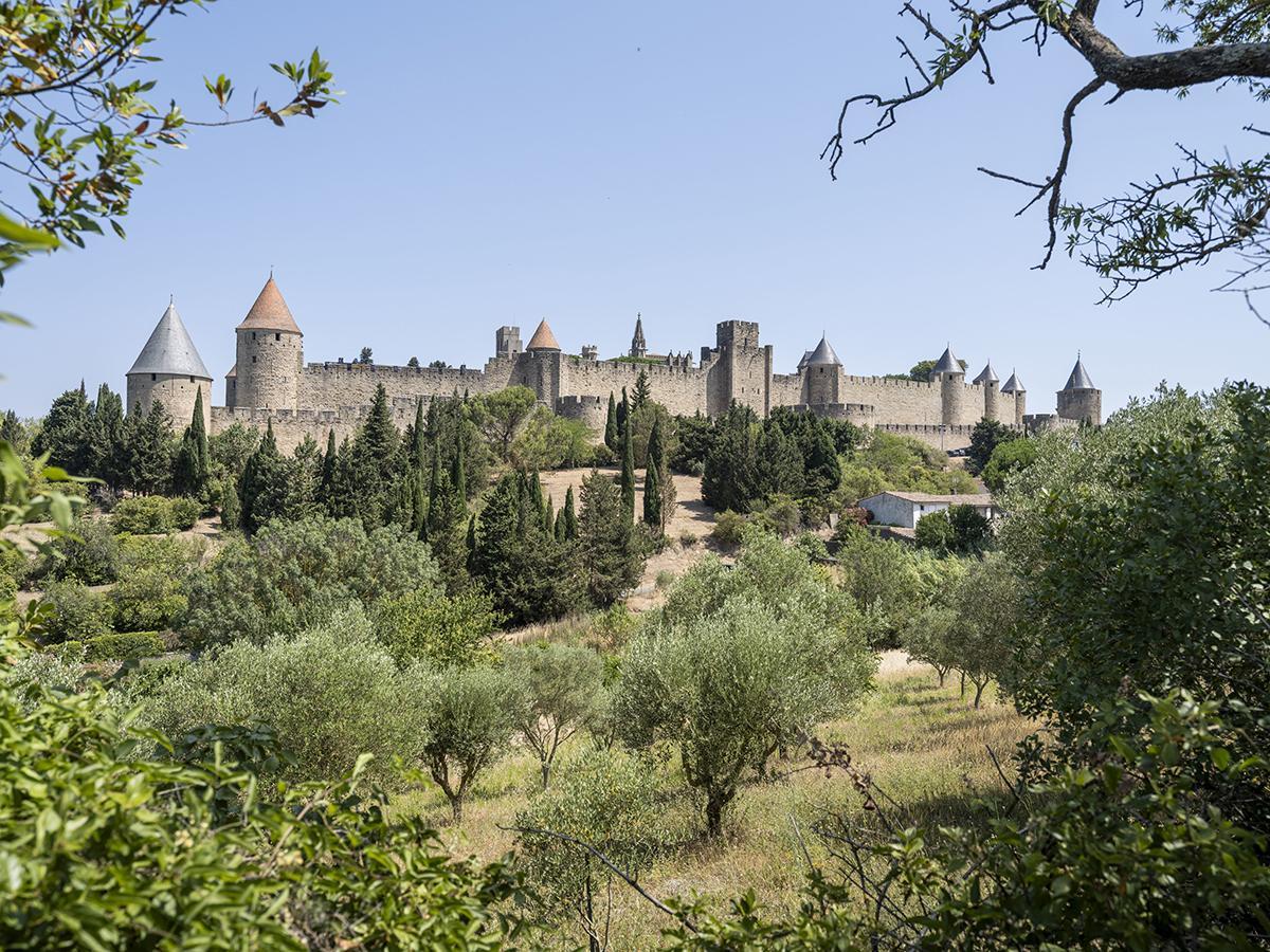 Castillo y murallas de la ciudadela de Carcasona