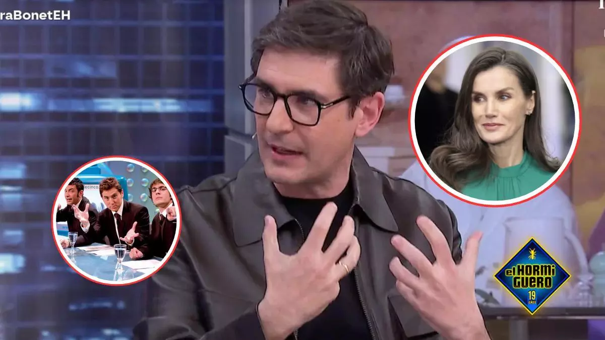 Juanra Bonet recuerda su 'cagada' con la reina Letizia en 'El Hormiguero': "Se me olvidó que era la reina"
