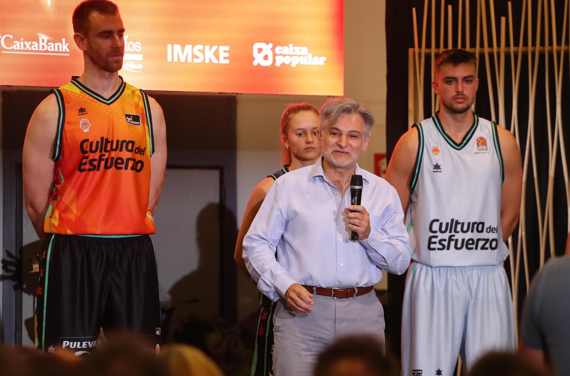 Descubre la nueva equipación del Valencia Basket
