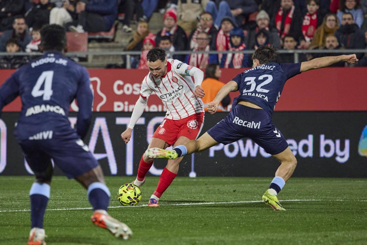 Les imatges del Girona - Celta