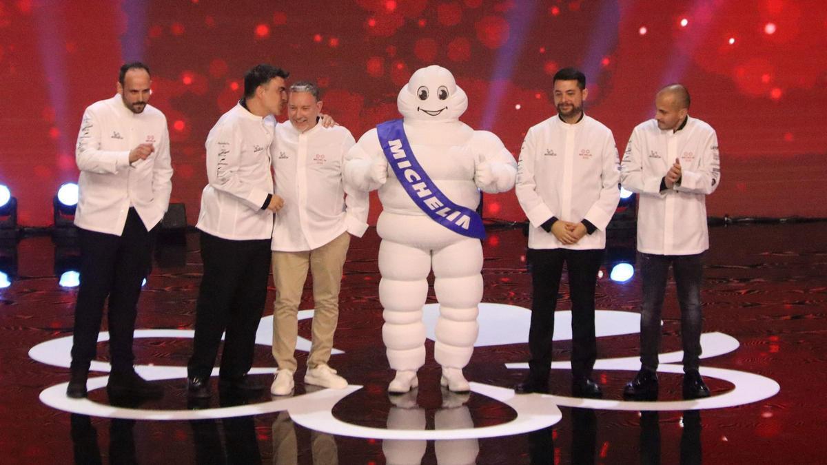 Cinco nuevos restaurantes españoles obtienen dos estrellas Michelin