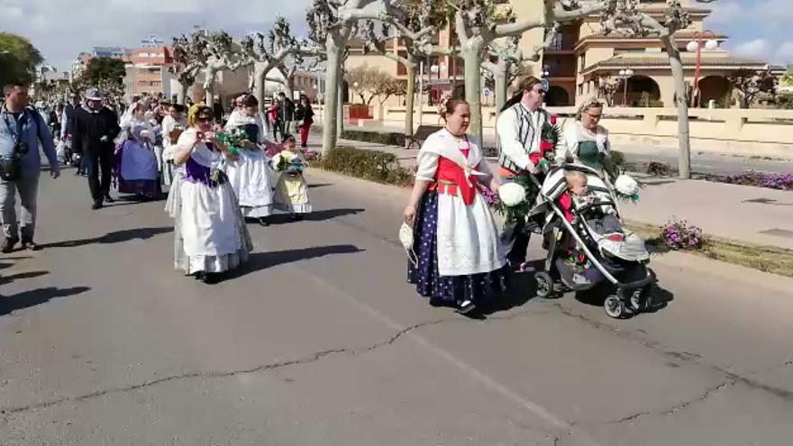 Devoción máxima a Lledó en la Ofrena