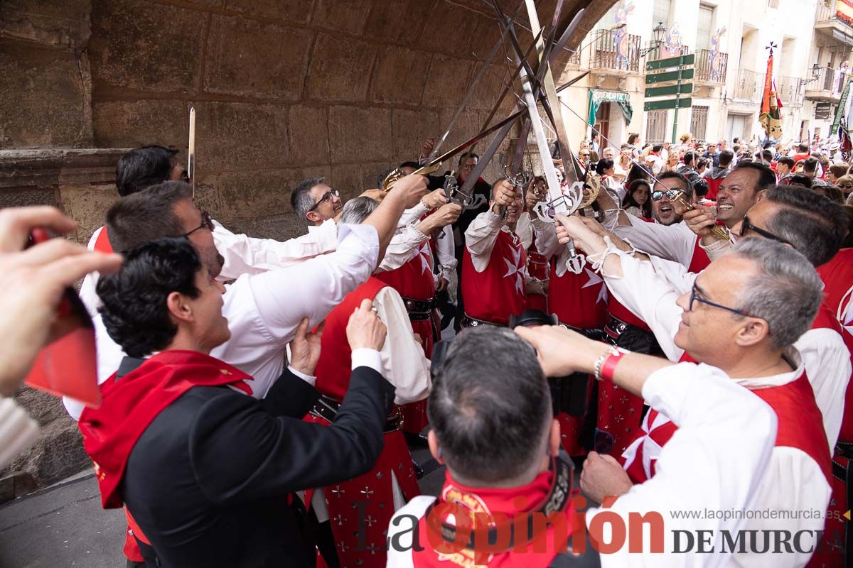 Moros y Cristianos en la mañana del día dos en Caravaca