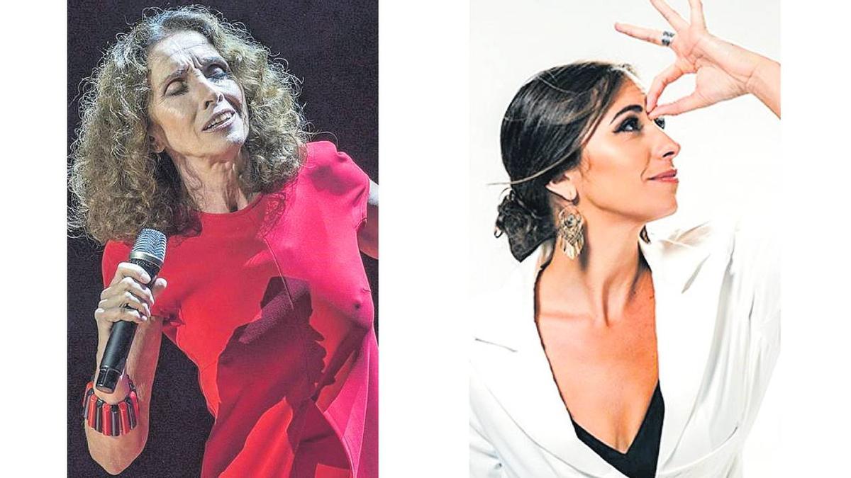 Ana Belén y María Peláe.