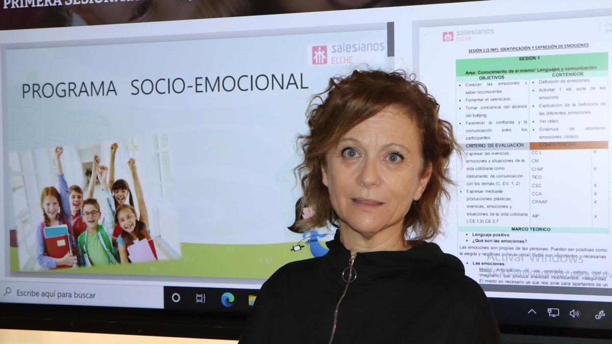 Loli Botía, profesora del CEU de Elche, asegura que es el momento de la educación inclusiva.