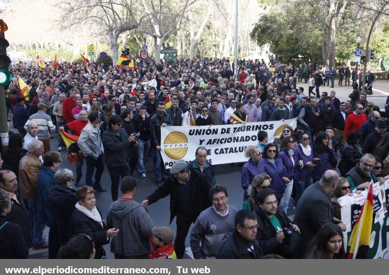 GALERÍA DE FOTOS -- Seguimiento de la manifestación protaurina -- Parte 2