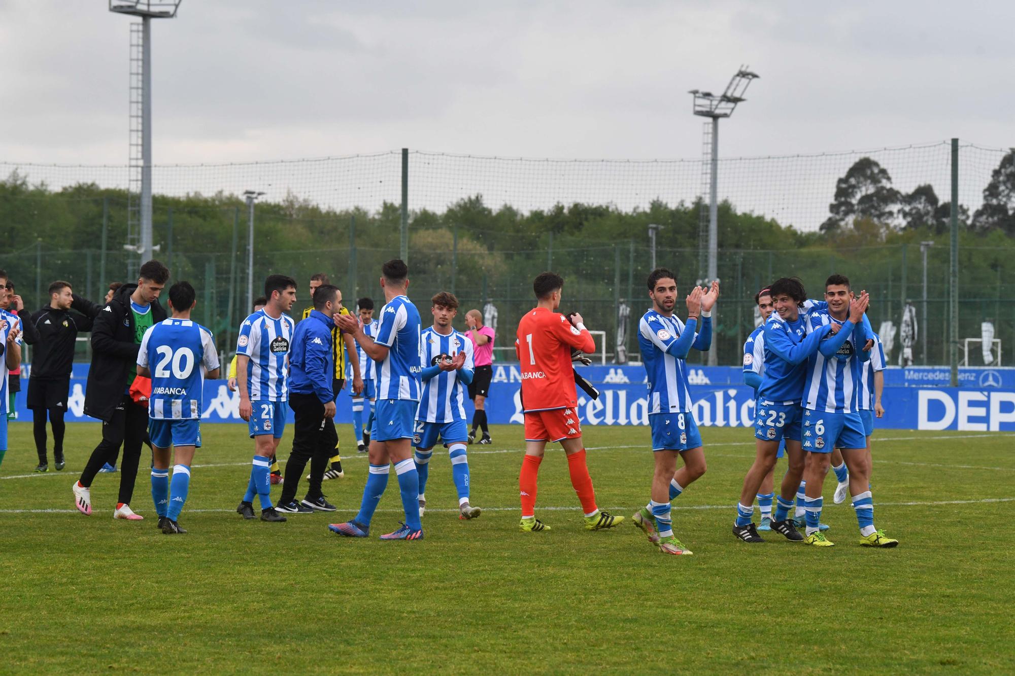 El Fabril golea al Rápido de Bouzas y disputará las semifinales del 'play off'