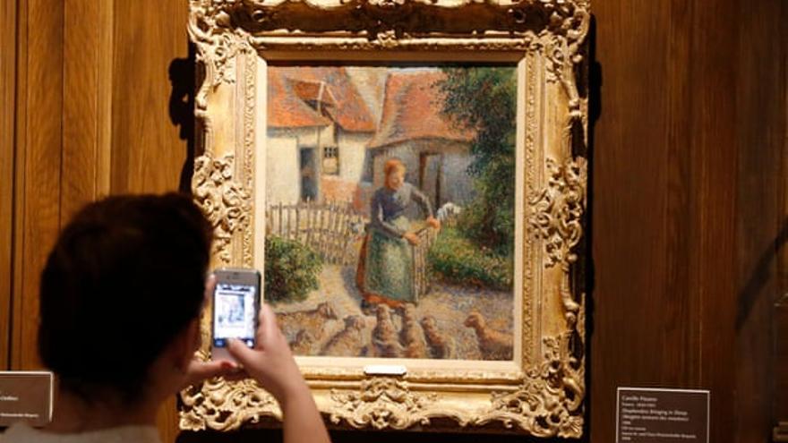 El cuadro de Pissarro expoliado por los nazis